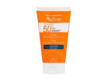 Opalovací přípravek na obličej Avene Sun Fluid SPF50+ 50 ml poškozená krabička