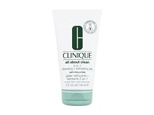 Čisticí gel Clinique All About Clean 2-IN-1 Cleansing + Exfoliating Jelly 150 ml