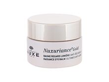 Oční gel NUXE Nuxuriance Gold Radiance Eye Balm 15 ml poškozená krabička