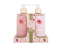 Tělové mléko Baylis & Harding Royale Garden Luxury Hand Care Set 300 ml poškozený obal Kazeta