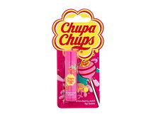 Balzám na rty Chupa Chups Lip Balm Strawberry Swirl 4 g poškozený obal