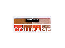 Oční stín Revolution Relove Colour Play Shadow Palette 5,2 g Courage