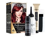 Barva na vlasy L'Oréal Paris Préférence 60 ml 3.66/P37