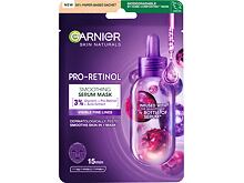 Pleťová maska Garnier Skin Naturals Pro-Retinol Smoothing Serum Mask 22 g