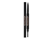 Tužka na obočí Makeup Revolution London Duo Brow Definer 0,15 g Brown