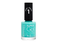 Lak na nehty Rimmel London Super Gel STEP1 12 ml 098 Never Blue With You