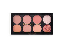 Tvářenka Makeup Revolution London Blush Palette 12,8 g Hot Spice