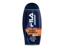 Sprchový gel Fila Sport Active Refresh & Regenerate 2in1 Shampoo + Shower Gel 250 ml