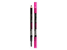 Tužka na obočí NYX Professional Makeup Powder Louder Brow Pencil 1,15 g 09 Black