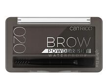 Set a paletka na obočí Catrice Brow Powder Set Waterproof 4 g 020 Ash Brown