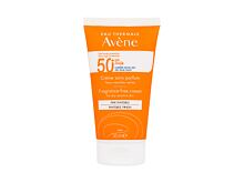 Opalovací přípravek na obličej Avene Sun Cream Invisible Finish Fragrance-Free SPF50+ 50 ml