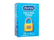 Kondomy Durex Extra Safe Thicker 18 ks poškozená krabička