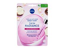 Pleťová maska Nivea Skin Radiance Serum Infused Sheet Mask 1 ks