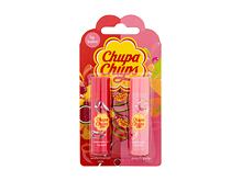 Balzám na rty Chupa Chups Lip Balm Duo SET2 4 g Kazeta