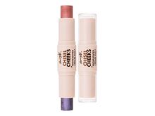 Rozjasňovač Barry M Chisel Cheeks Highlighter Cream Duo 6,3 g Lilac/Pink