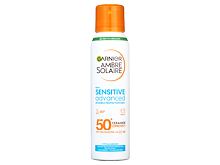 Opalovací přípravek na tělo Garnier Ambre Solaire Sensitive Advanced Invisible Protection Mist SPF50+ 150 ml