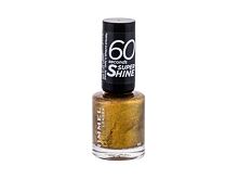 Lak na nehty Rimmel London 60 Seconds Super Shine 8 ml 831 Oh My Gold!