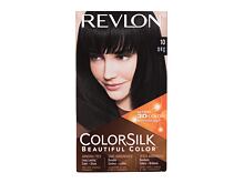 Barva na vlasy Revlon Colorsilk Beautiful Color 59,1 ml 10 Black poškozená krabička