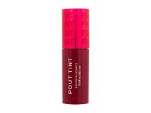 Lesk na rty Makeup Revolution London Pout Tint 3 ml Sizzlin Red