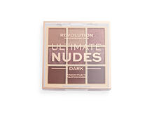 Oční stín Makeup Revolution London Ultimate Nudes 8,1 g Dark