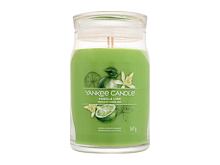 Vonná svíčka Yankee Candle Signature Vanilla Lime 567 g