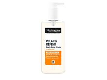 Čisticí gel Neutrogena Clear & Defend Daily Face Wash 200 ml