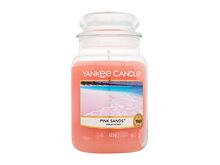 Vonná svíčka Yankee Candle Pink Sands 623 g vada zbarvení