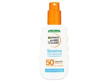 Opalovací přípravek na tělo Garnier Ambre Solaire Sensitive Advanced Hypoallergenic Spray SPF50+ 150 ml