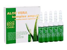 Sérum na vlasy Eva Cosmetics Aloe Vera Complex Hair Care Ampoules 50 ml poškozená krabička