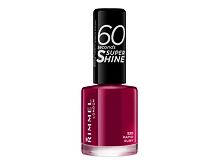 Lak na nehty Rimmel London 60 Seconds Super Shine 8 ml 320 Rapid Ruby