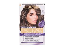 Barva na vlasy L'Oréal Paris Excellence Cool Creme 48 ml 7,11 Ultra Ash Blond poškozená krabička