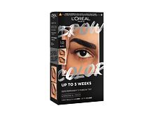 Barva na obočí L'Oréal Paris Brow Color Semi-Permanent Eyebrow Tint 1 ks 1.0 Black