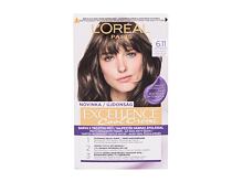 Barva na vlasy L'Oréal Paris Excellence Cool Creme 48 ml 6,11 Ultra Ash Dark Blond poškozená krabička