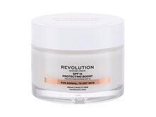 Denní pleťový krém Revolution Skincare Moisture Cream Normal to Dry Skin SPF15 50 ml poškozená krabička