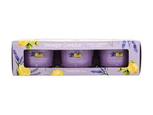 Vonná svíčka Yankee Candle Lemon Lavender 37 g Kazeta