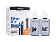 Denní pleťový krém Neutrogena Retinol Boost Duo Pack 50 ml poškozená krabička Kazeta