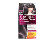 Barva na vlasy L'Oréal Paris Casting Creme Gloss 48 ml 316 Plum poškozená krabička