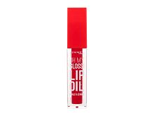 Olej na rty Rimmel London Oh My Gloss! Lip Oil 4,5 ml 004 Vivid Red