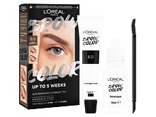 Barva na obočí L'Oréal Paris Brow Color Semi-Permanent Eyebrow Tint 1 ks 6.0 Light Brunette