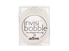 Gumička na vlasy Invisibobble Slim 3 ks Crystal Clear