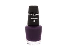 Lak na nehty Dermacol Nail Polish Mini Autumn Limited Edition 5 ml 01 Dark Purple