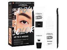 Barva na obočí L'Oréal Paris Brow Color Semi-Permanent Eyebrow Tint 1 ks 3.0 Dark Brunette