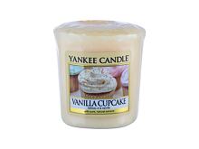 Vonná svíčka Yankee Candle Vanilla Cupcake 49 g vada zbarvení