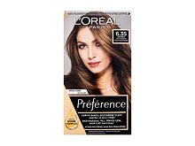 Barva na vlasy L'Oréal Paris Préférence 60 ml 6.35 poškozená krabička