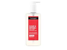 Čisticí gel Neutrogena Clear & Defend+ Facial Wash 200 ml