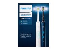 Sonický zubní kartáček Philips Sonicare 5100 Protective Clean HX6851/34 1 ks poškozená krabička Kazeta