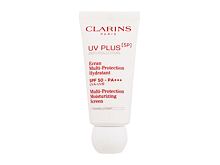 Denní pleťový krém Clarins UV Plus 5P Multi-Protection Moisturizing Screen SPF50 30 ml Translucent