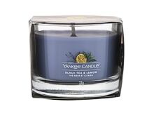 Vonná svíčka Yankee Candle Black Tea & Lemon 37 g