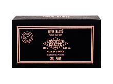 Tuhé mýdlo Institut Karité Shea Soap Black Leather 150 g