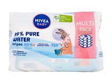 Čisticí ubrousky Nivea Baby 99% Pure Water Wipes 4x57 ks